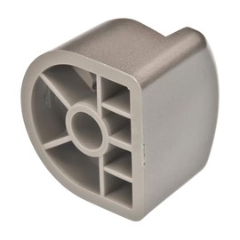Bosch 00615352 Genuine OEM Door Handle End Cap (Silver) for Bosch Dishwashers