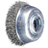 PFERD Cup Brush, Diameter 75 mm, Unbraided, 0.30 mm Steel