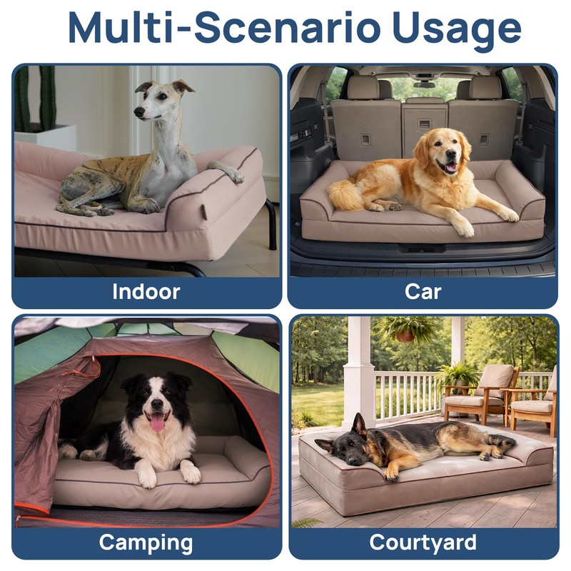 blunique Cooling Dog Bed for Small, Medium Dogs & Cats