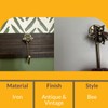 Knobs By Blossom Vintage Antique Brass Iron Wall Hooks Tie