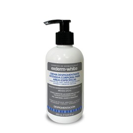 Exderm White Crema Despigmentante Corporal Antimanchas para Axilas Zonas Íntimas y Entrepierna Tratamiento Unificador de Tono con Arbutina Ácido Kójico 250ml