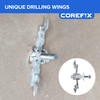 Corefix Spike TV Mounting Kit 4 Pack - Heavy Duty