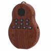 Buddha Player Mini Portable Wood Color Hanging Neck Music Buddhist
