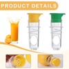2 PCS Lemon Juicer Squeezer, Screw Top Lemon Squeezers, Manual