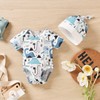Preemie - Conjunto de 3 piezas de ropa de verano