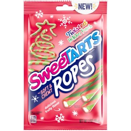SweeTARTS Ropes Twisted Holiday Punch, 3 Ounce, 12 Count