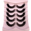 HBZGTLAD Cat eye Eyelashes 3D Natural False Lashes D Curl