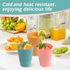 AouiSton Cups, Children's Cups, 350 ml Set Unbreakable Drinking Cups,