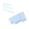 Plastic Collar Stays, Collar Stays, 3 Sizes, Plastic, 200 Pieces,