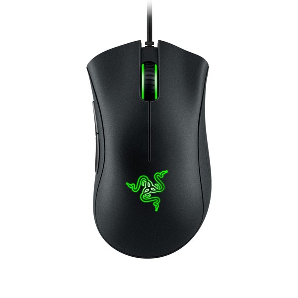 Razer DeathAdder Essential (2021) - Wired Gaming Mouse with 6,400 DPI Optical Sensor (True 6,400 DPI Optical Sensor, 5 Programmable Buttons, Ergonomic Form Factor, 10 Million-Click Life Cycle) Black