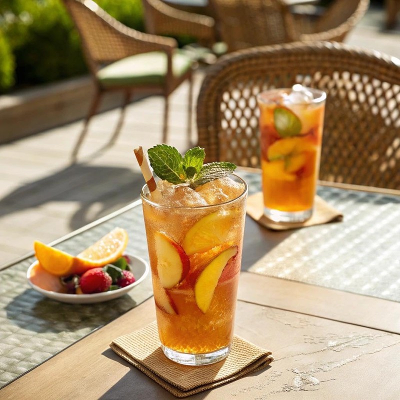 Ryl Iced Tea, Peach, Antioxidant Superblend, Zero Sugar, Low Carb,