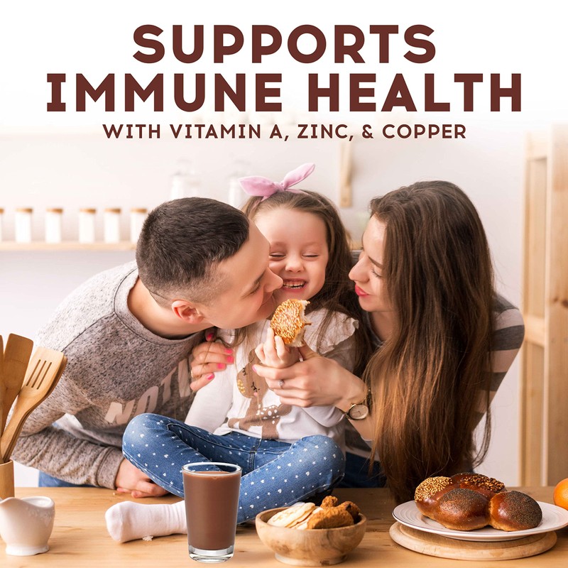 Ovaltine Rich Chocolate Drink Mix, Powdered Drink Mix for Hot