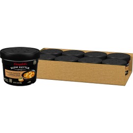 Campbell's Slow Kettle Style Roasted Chicken Noodle Soup with White Meat Chicken, 15.5 oz. Tub (Case of 8)