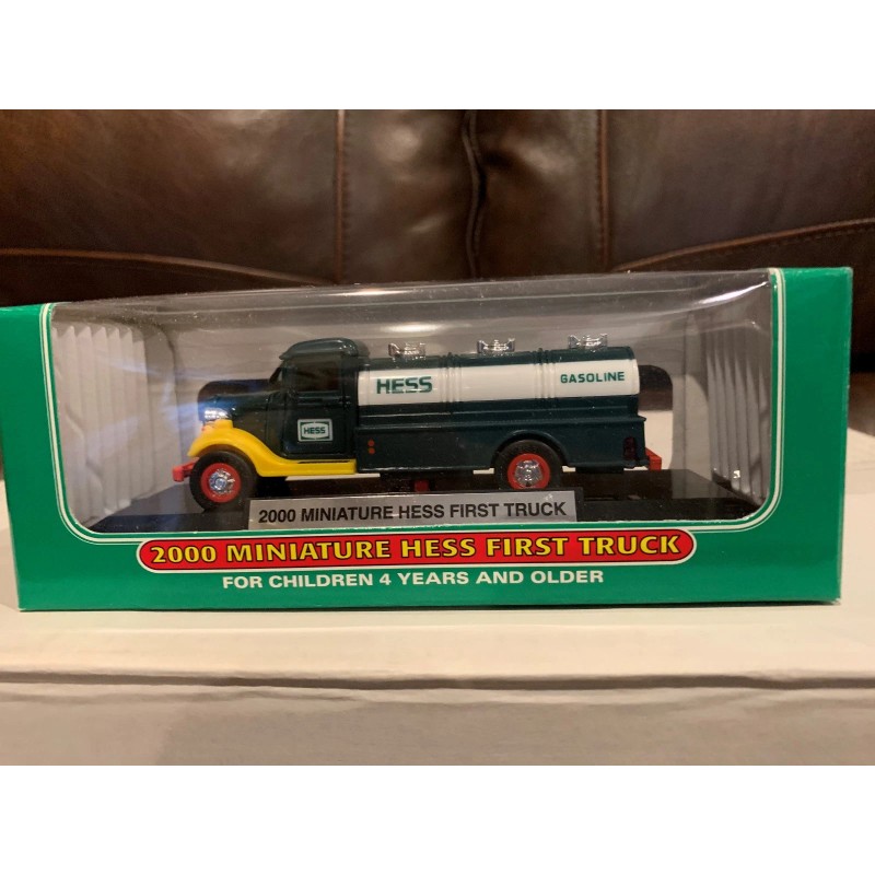 Hess 2000 Mini Hess FIRST Toy Truck TANKER MIB FRESH