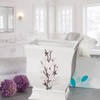 Creative Scents Vanda White Trash Can 1.48 Gal / 5.6L