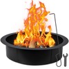 GAOMON Fire Pit Ring, 36 Inch Inner Diameter, 10 inch