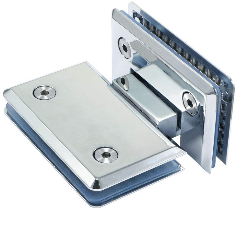 Di Vapor (R) 180 Degree Glass To Glass Shower Door