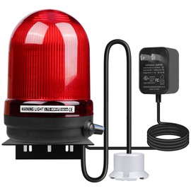 Sump Pump Alarm, High Water Leak Detection, with 110dB Loud Alarm and LED Indicator, 5ft Probe Cable, Suitable for Indoor/Outdoor Systems in Basements, Septic Tanks, and Sumps