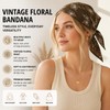 Head Scarf Hair Tie Set - Head Scarf - Silk