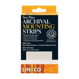 See Through Archival Mounting Strips