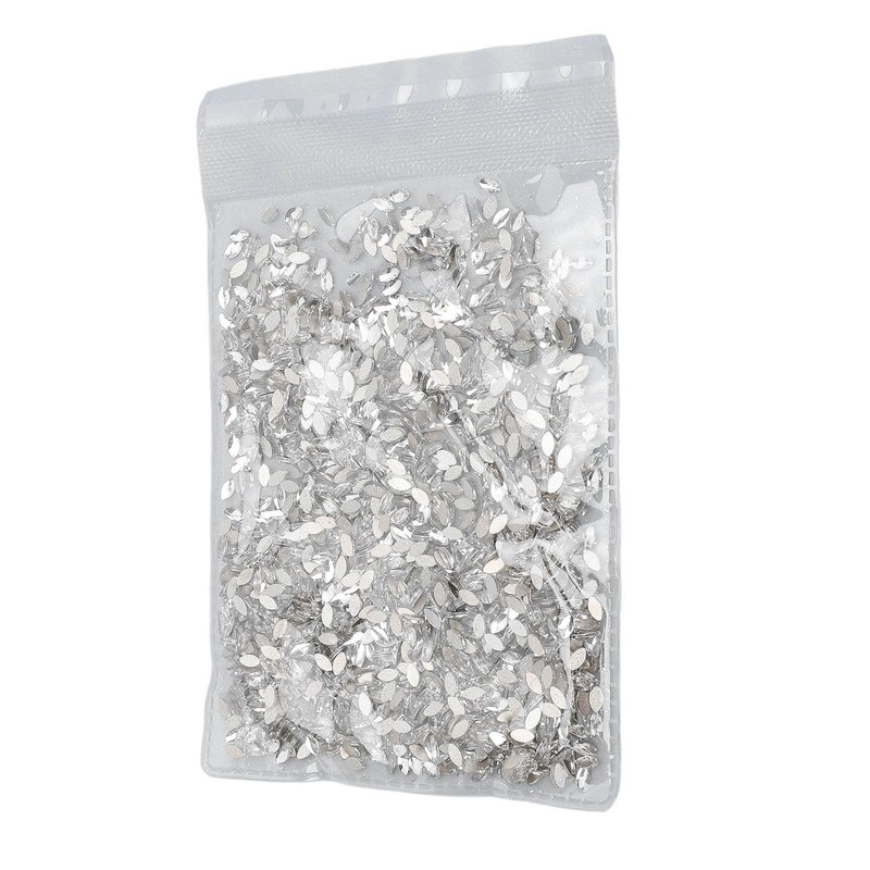 Flatback Rhinestones Decorative Sparkling Portable Nail Art Rhinestone for Clothes