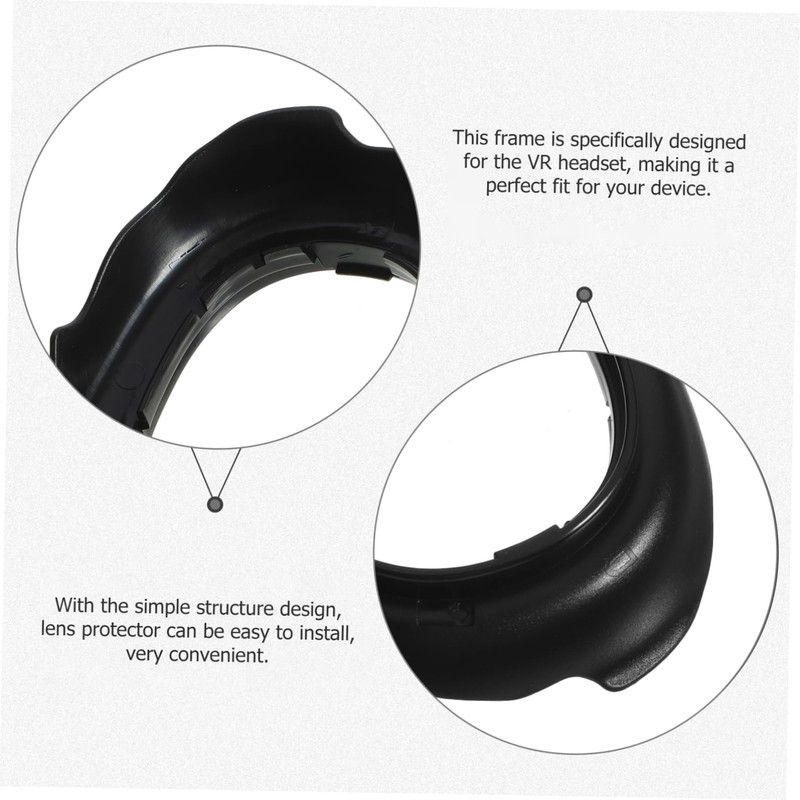 jojofuny Vr Lens Spacer for 3 Anti-Scratch Glasses Protector Easy