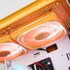 Vetroo DF120 3 Pack Case Fans, 120mm LED Lighting PC