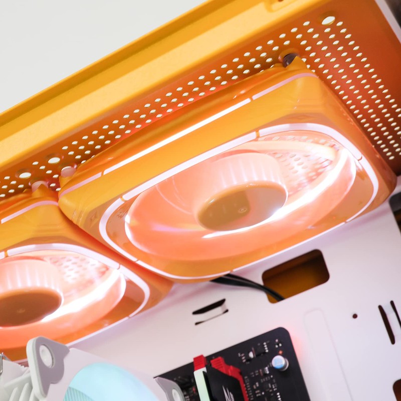 Vetroo DF120 3 Pack Case Fans, 120mm LED Lighting PC