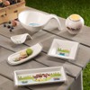 Villeroy und Boch Design Naif Gifts Rechteckige Schale, Premium Porzellan,