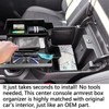 Full Size Center Console Organizer Tray Compatible with 2019-2022 Chevy