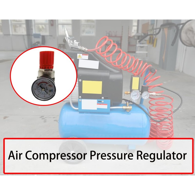 Pressure Regulator AB-9051114 for Bostitch Husky Hitachi and Craftsman Senco