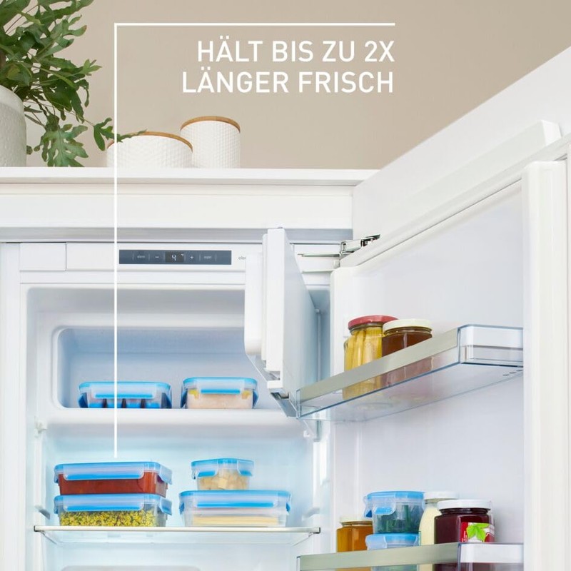 EMSA Clip & Close 508545 Rectangular Food Storage Container with