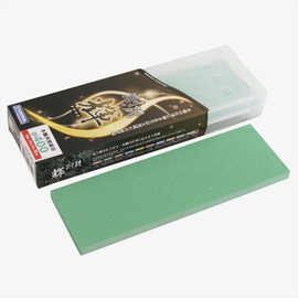 Naniwa NK-2004 Kagayaki Whetstone for Professional Use #400 Sharpener with Storage Case 8.3 x 2.8 x 0.4 inches (210 x 70 x 10 mm)