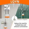 Padlocks with Same Key, LQYN 12 Pcs Laminated Keyed Padlock