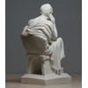 Greek Philosopher Socrates Alabaster Statue Sculpture Athens Academy 6.7 inches