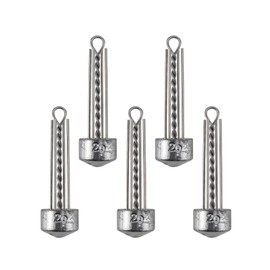 Dr.Fish 5 Pack Spider Surf Fishing Weight Sputnik Sinker 1oz-8oz Saltwater Surf Fishing Sinker Beach Casting Sea Fishing Bottom Holder 2oz