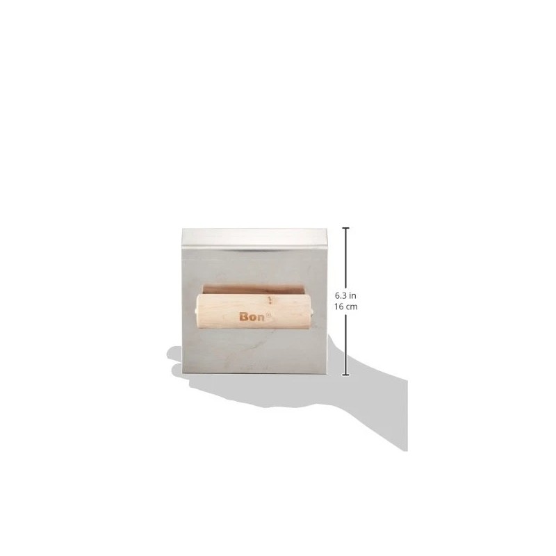 Bon Tool 12-864 6-Inch by 6-Inch Stainless Steel Concrete Chamfer