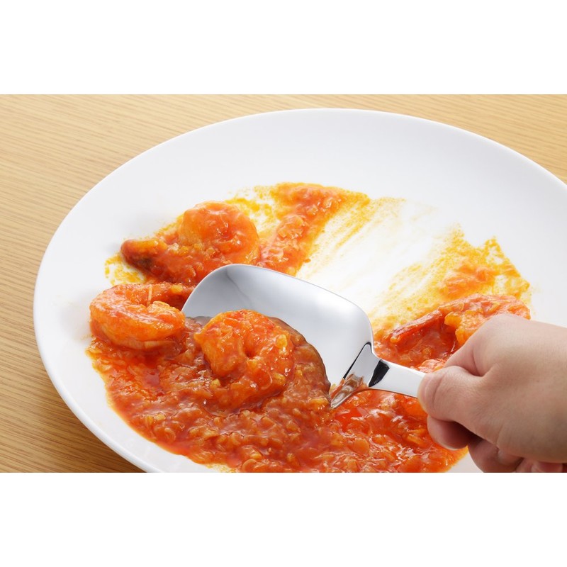 Yoshikawa 3072014 Spoon, Stainless Steel, 8.5 inches (21.6 cm), Made