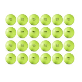 Jugs Lite-Flite Game-Ball Yellow Softballs — 2 Dozen (11-Inch)