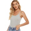 BQTQ 6 Pcs Women's Camisole Tank Top Spaghetti Strap Undershirts