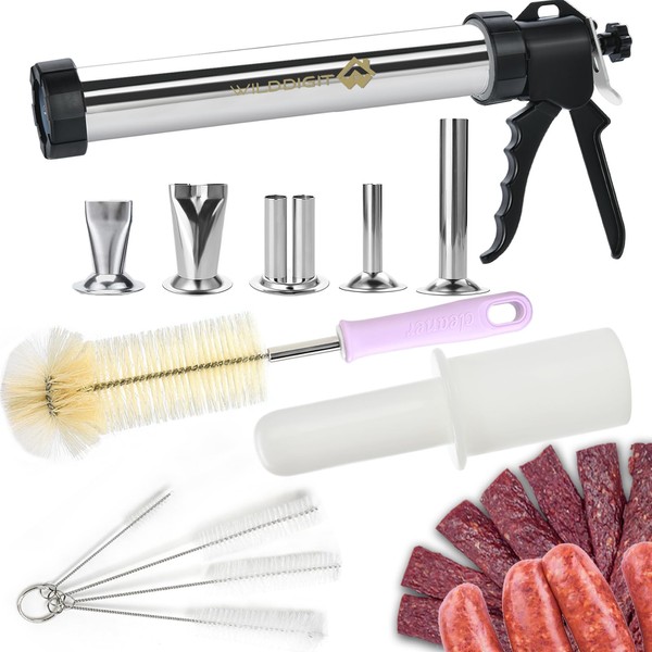 WILDDIGIT WILDDIGIT Professional Beef Jerky Gun Kits, Stainless Steel Jerky
