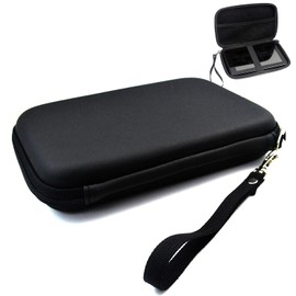 QFDSHOPCO GPS Case Hard Shell Sat Nav Carrying Case with Hand Strap GPS Protective Bag Compatible with Garmin Drivesmart 61 65 66 76 Dezl OTR710 700 Nuvi 2789lmt Magellan GPS Navigator (7 Inch)