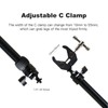 Accsoon Camera Slider Support Arm(2 Arms in), Adjustable Tripod Stability