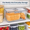 Bread Storage Container for Kitchen Organization – 32.5 × 17.5