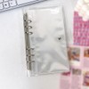 ccHuDE A6 Clear Sticker Organizer Binder Sticker Storage Display Book