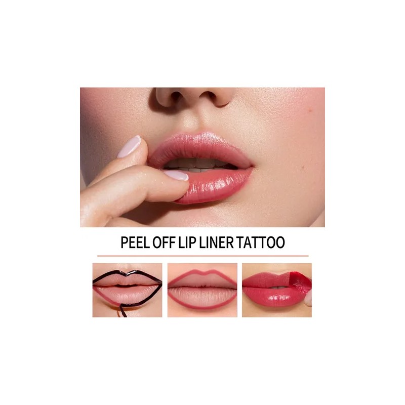 Lápiz Labial 3d Despegable - Mate Para Maquillaje Color