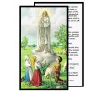Our Lady of Fatima Handcrafted and exquisite Clear Crystal 10mm