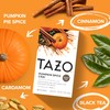 TAZO Pumpkin Spice Chai Tea Bags, Black Tea, Holiday Gift