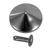 100pcs Mushroom Rivets Multipurpose Double Cap Mushroom Rivets for Belts