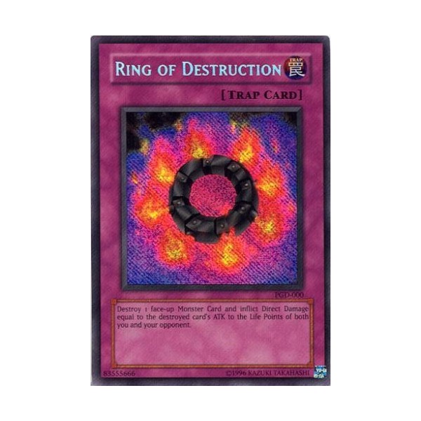 Yu-Gi-Oh! - Ring of Destruction (PGD-000) - Pharaonic Guardian - 1st Edition - Secret Rare